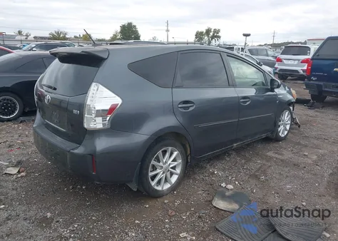 2012 Toyota Prius V Five из США, поврежденный, VIN JTDZN3EU5C3178012